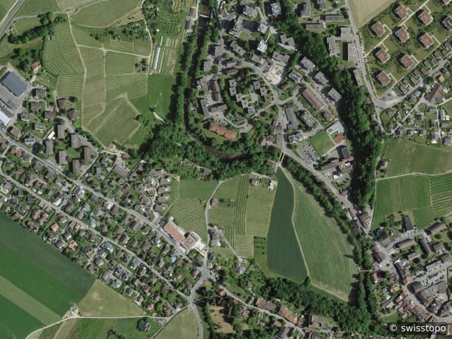 Luftbild Boudry