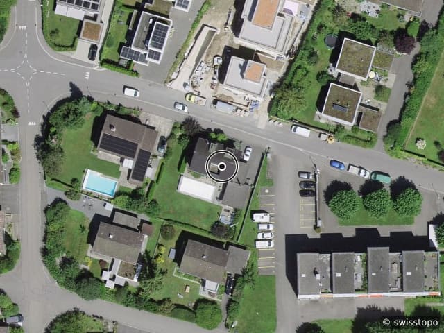 Luftbild Goldernstrasse 22, Aarau