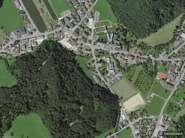 Luftbild Oberwangen TG