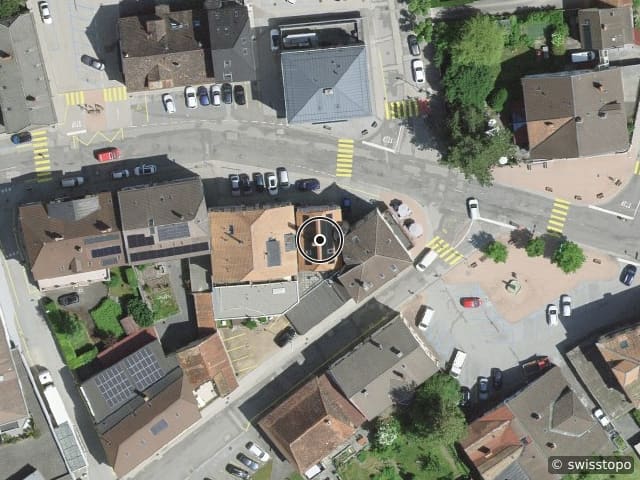 Luftbild Grand-Rue 19, Fleurier
