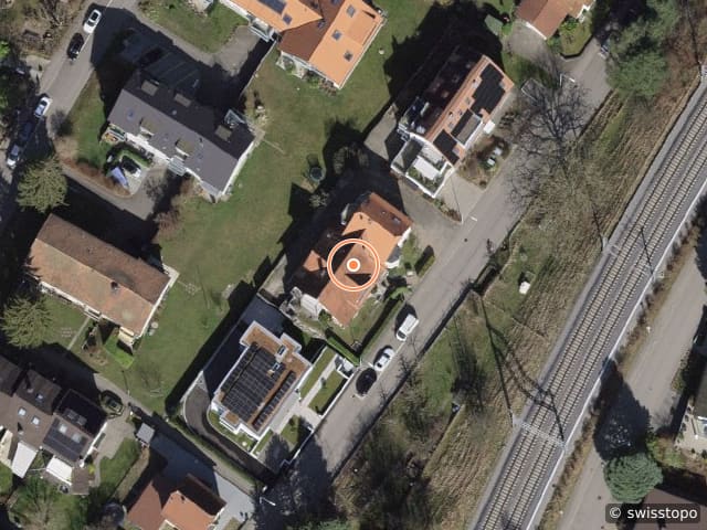 Luftbild Bahnhofstrasse 18, Urdorf