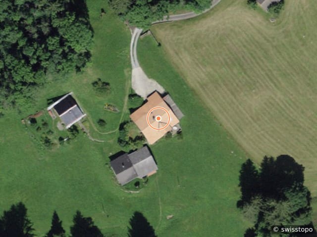 Luftbild Bühlbergstrasse 84, Lenk im Simmental