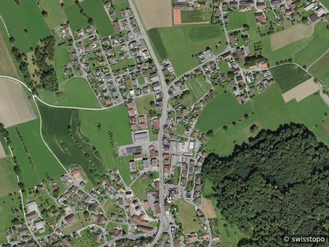 Luftbild Moosleerau