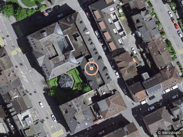 Luftbild Postgasse 27, Glarus