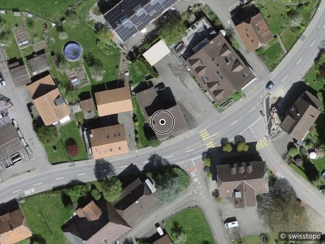 Luftbild Wohlenstrasse 8, Uettligen