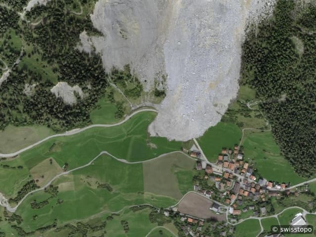 Luftbild Brienz/Brinzauls
