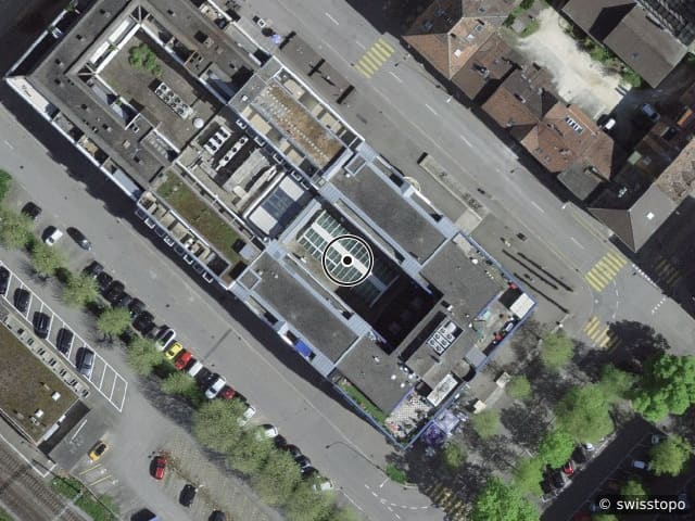 Luftbild Wengistrasse 11, Solothurn