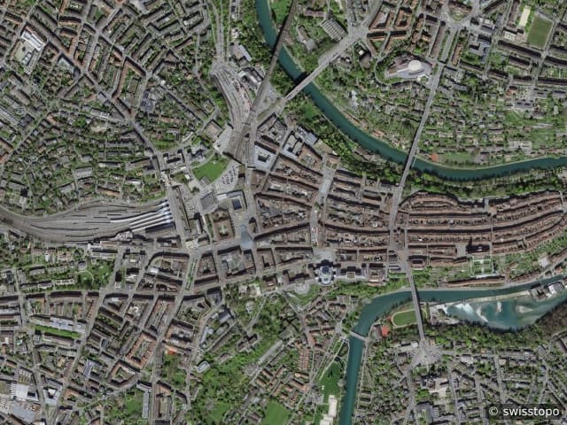 Luftbild Bern