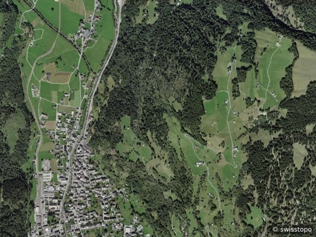 Luftbild Poschiavo