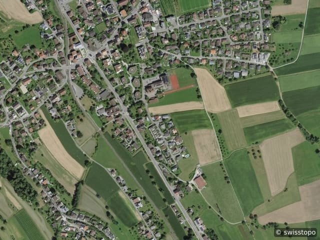 Luftbild der Lage – 5706 Boniswil