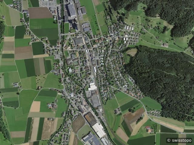 Luftbild Nebikon