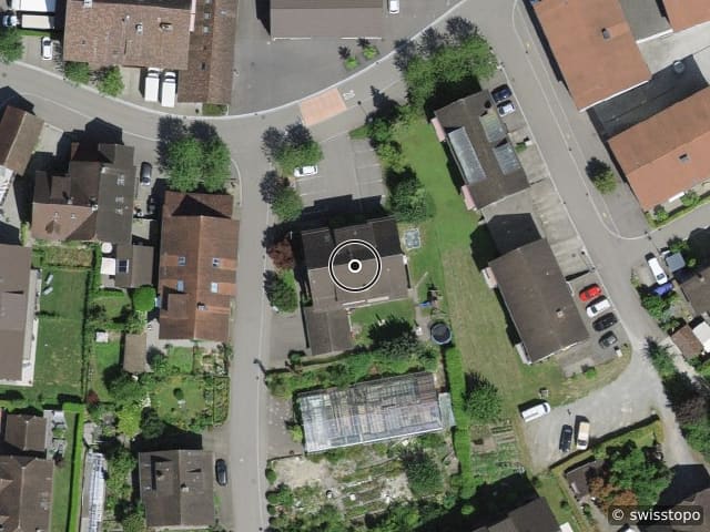 Luftbild Lettenstrasse 1, Jonen