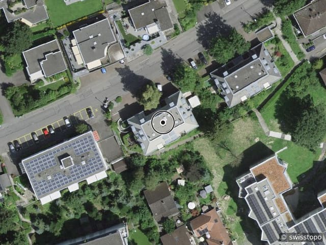 Luftbild Udelbodenstrasse 46, Luzern