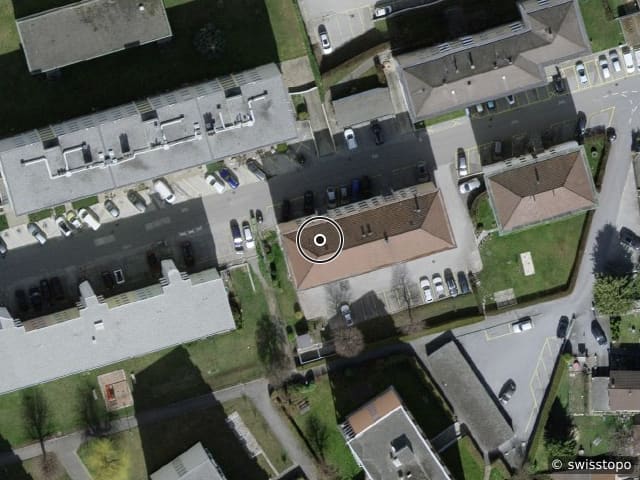 Luftbild Rue des Fougères 12, Conthey