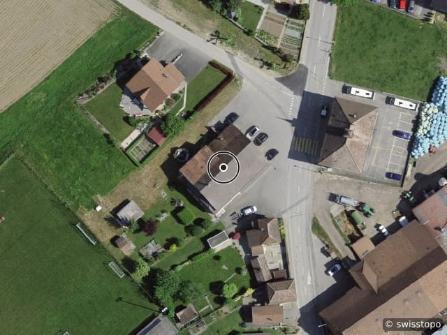 Luftbild Route de Pré-Pury 47, Middes