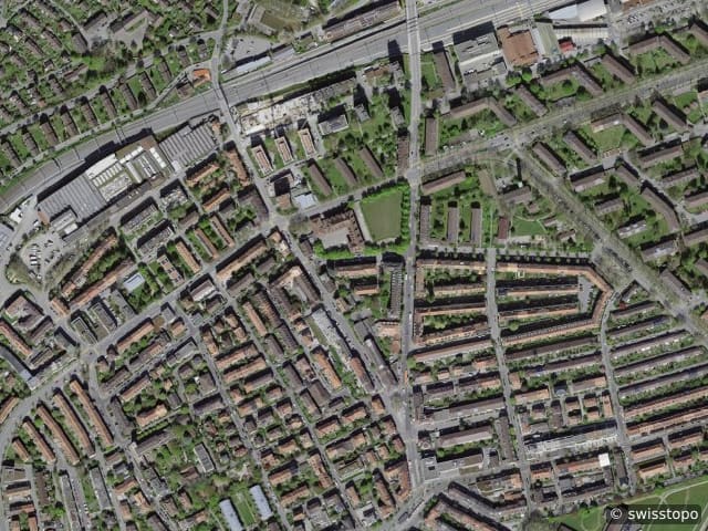 Luftbild Wankdorffeldstrasse 73, m²
