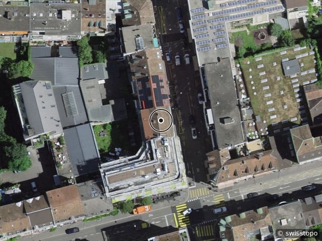 Luftbild Hammerstrasse 131, Basel