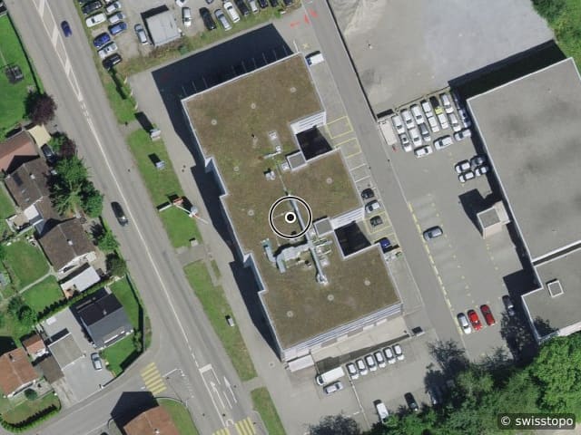 Luftbild der Lage – Gärtnereiweg 4a, 4665 Oftringen