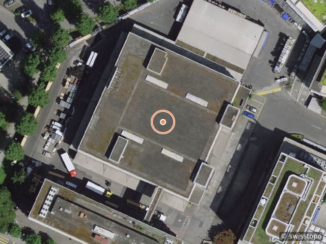 Luftbild Tribschenstrasse 11, Luzern