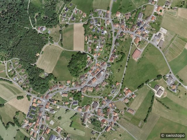 Luftbild Montricher