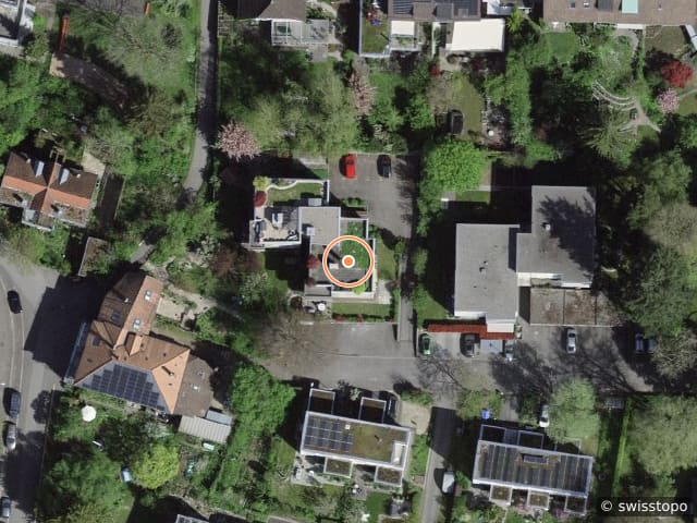 Luftbild Mühleweg 6, Solothurn