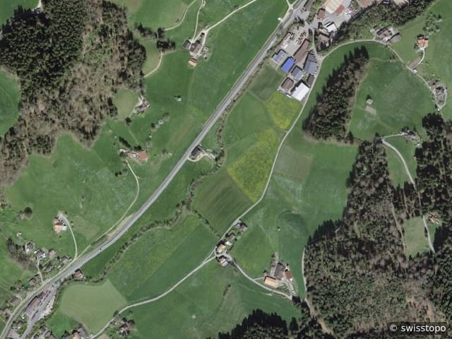 Luftbild der Lage – 3513 Bigenthal