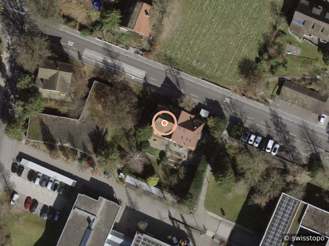 Luftbild Rychenbergstrasse 104, Winterthur