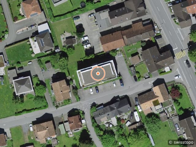 Luftbild Untere Gasse 2, Buchs