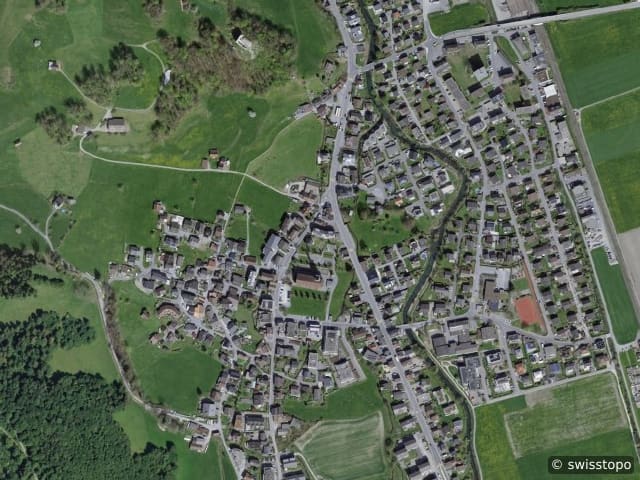 Luftbild Oberurnen