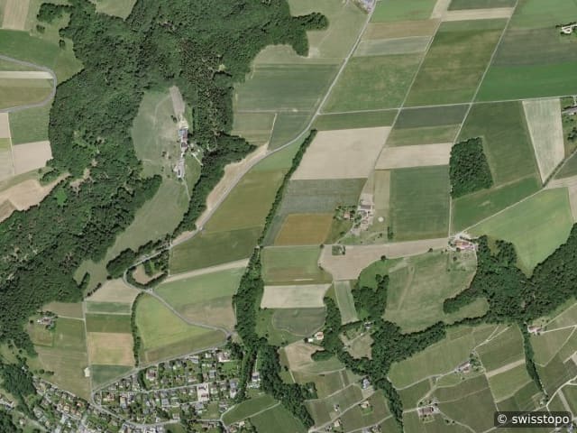 Luftbild Burtigny