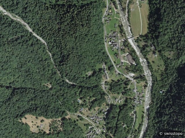 Luftbild Croce 1, Gerra (Verzasca)
