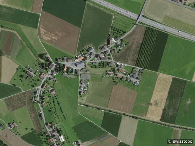 Luftbild Buchs LU