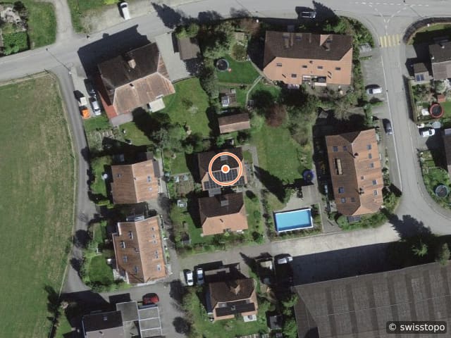 Luftbild Eisbahnweg 10, Hasle b. Burgdorf