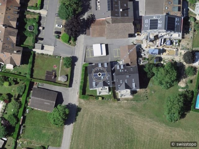 Luftbild Chemin de la Fin 3, Commugny