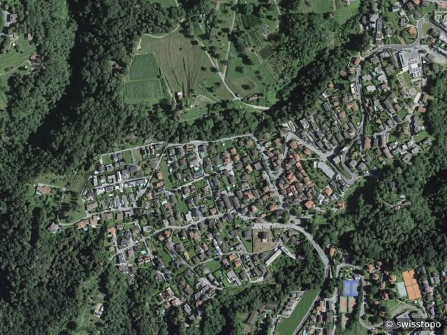 Luftbild Lugano