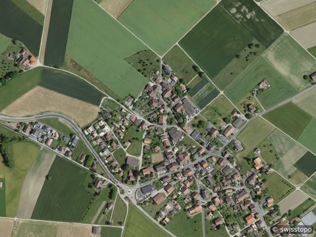 Luftbild Quartier Calme 1, Pomy