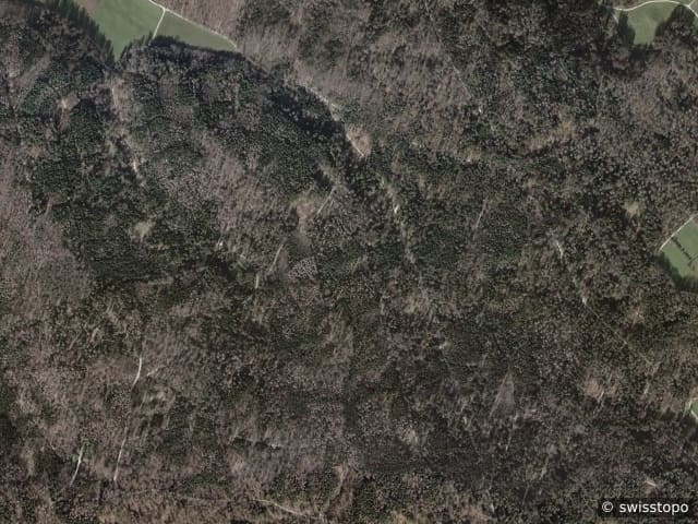 Luftbild der Lage – Nussbaumen