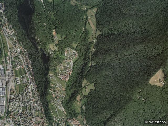 Luftbild der Lage – Salorino