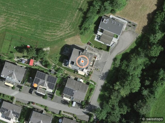 Luftbild der Lage – Paradisli 11, 6017 Ruswil