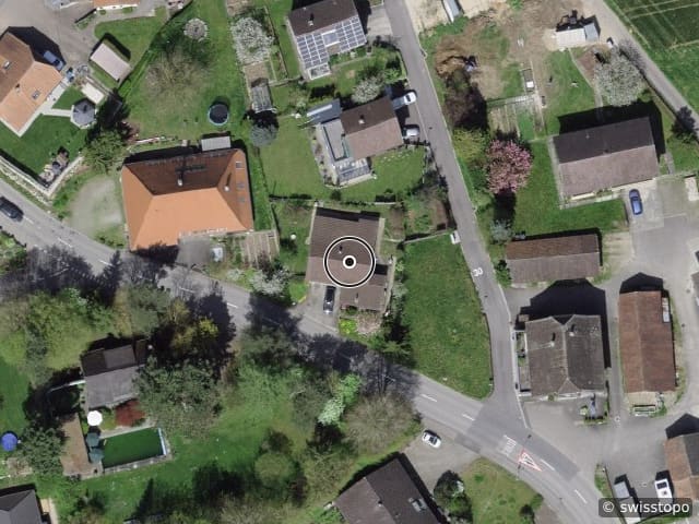 Luftbild Dorfstrasse 14, Lüterkofen