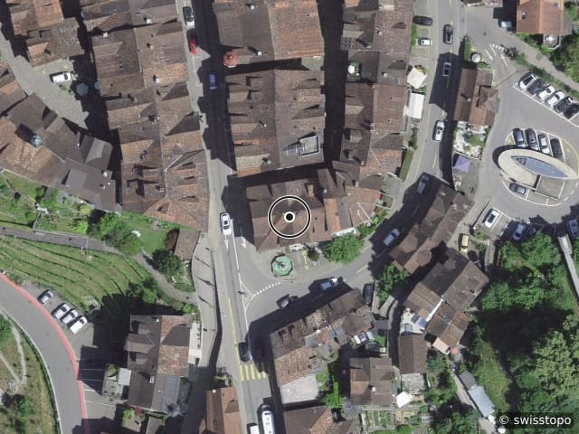 Luftbild der Lage – Hauptgasse 29, 9524 Zuzwil